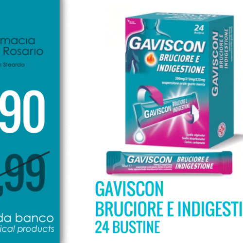 GAVISCON for heartburn therapy  24 sachets