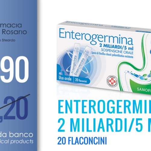 ENTEROGERMINA for stomach bloating therapy