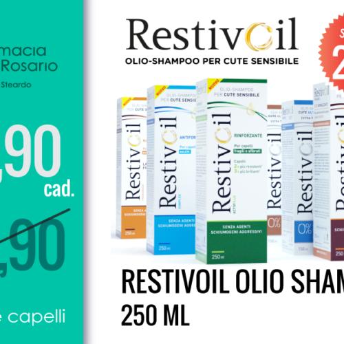 Restivoil olio shampoo cute sensibile